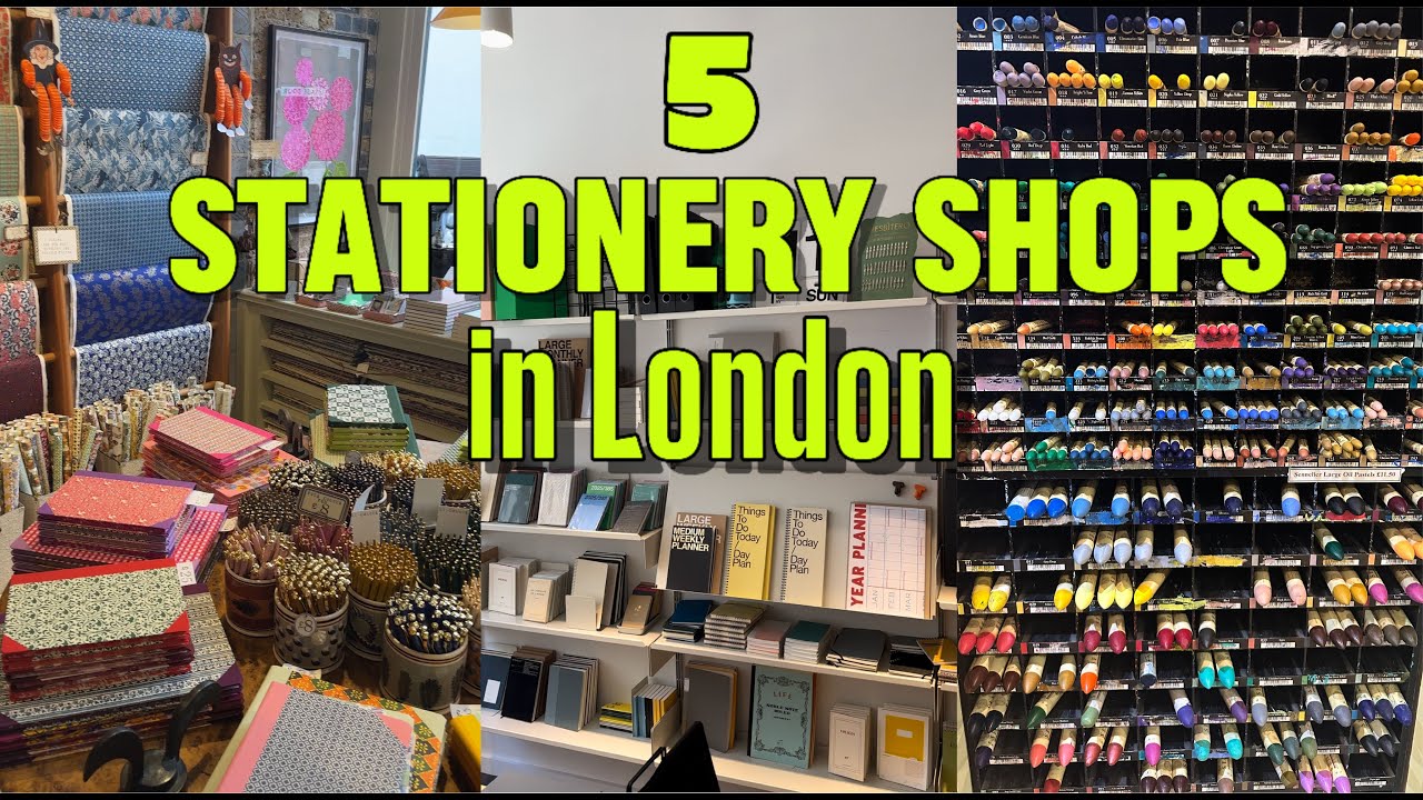 5 independent Stationery & Art supply shops in London