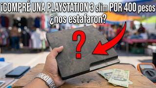 Compré una PLAYSTATION 3 Slim por 400 pesos ¿Nos estafaron?