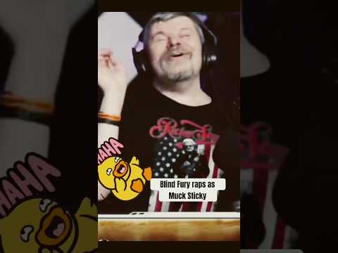 Blind Fury raps as Muck Sticky