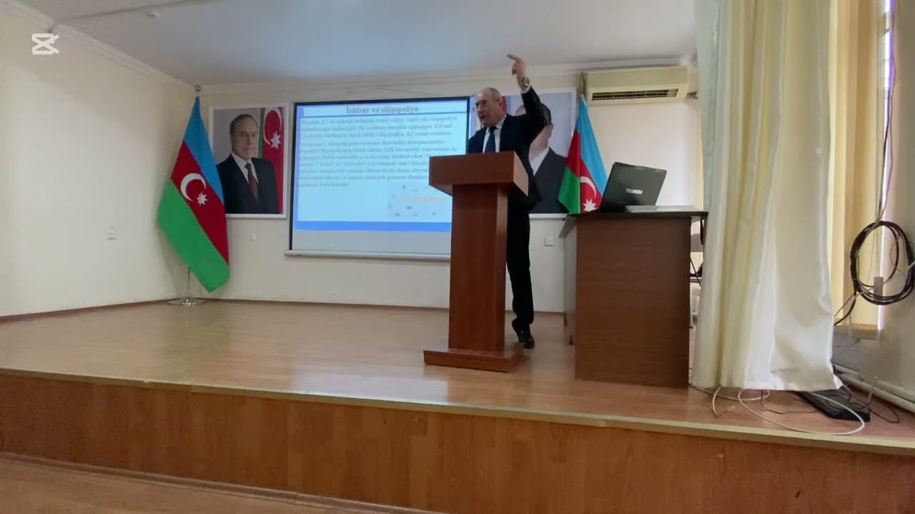 UNEC-in nəzdində Sosial-İqtisadi Kollec Müəllim i.f.d Nazim Cahangirov İqtisadiyyata giriş videodərs