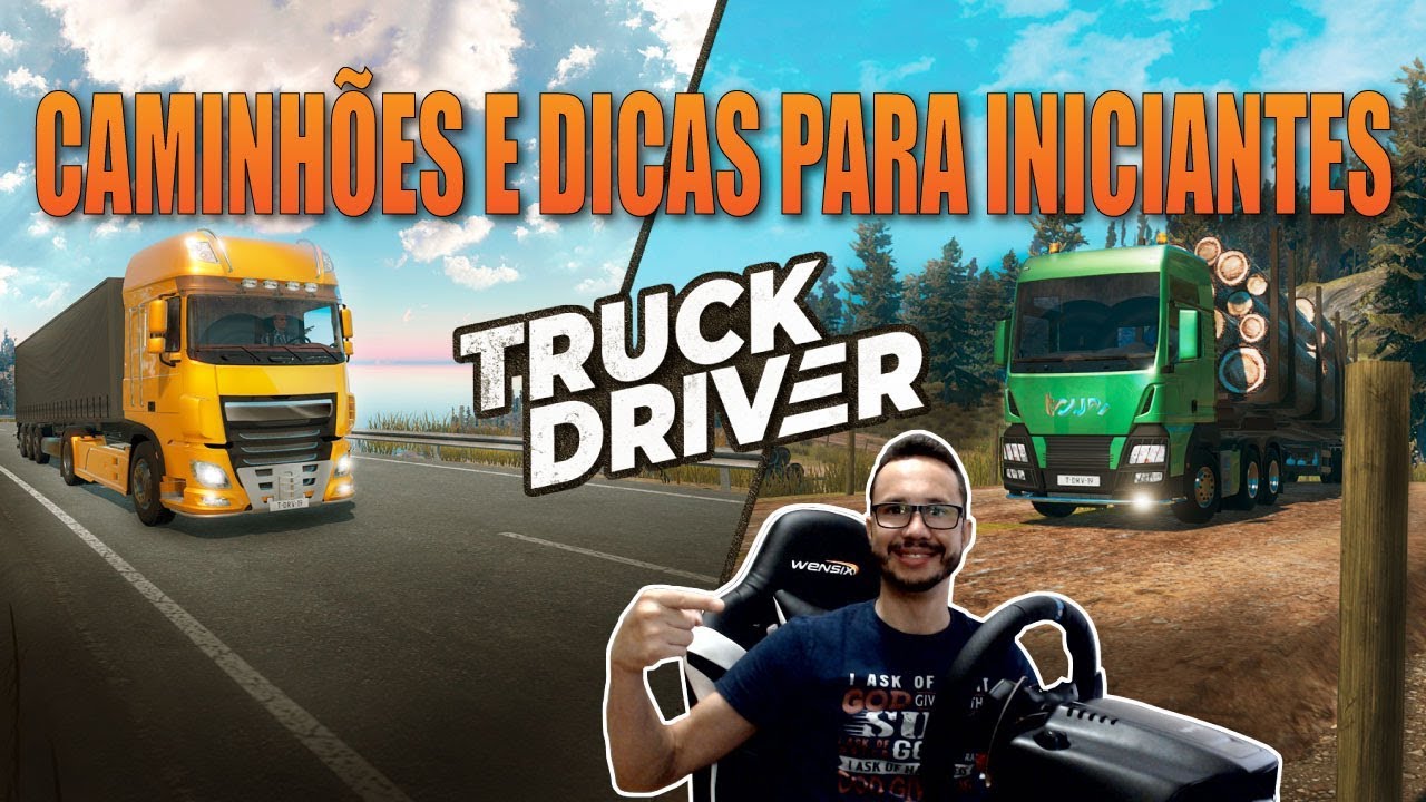 Truck Driver  Jogo de caminhão para PS4 e Xbox One 