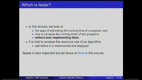 Algorithms & Analysis Lecture 2 Semester 2 2017 RMIT