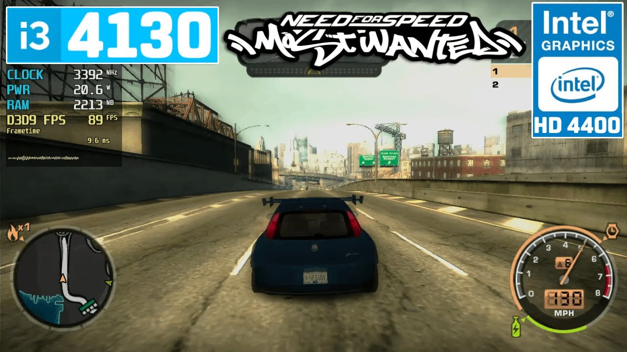 Need for Speed Most Wanted - i3 4130 + Intel HD Graphics 4400