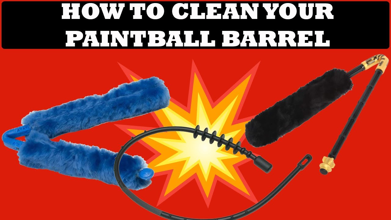 Paintball ProTip How to Clean Your Paintball Barrel Cleaning Tips