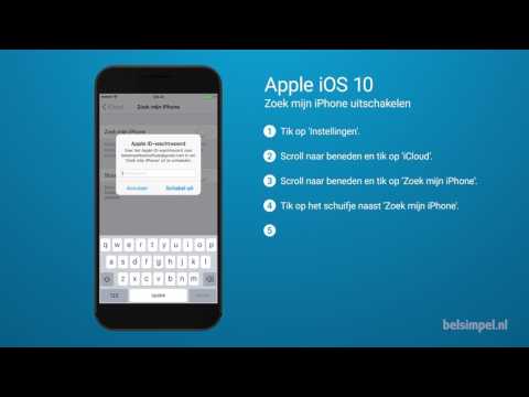 Tips & Tricks - Apple iPhone: Zoek mijn iPhone uitschakelen (iOS 10)