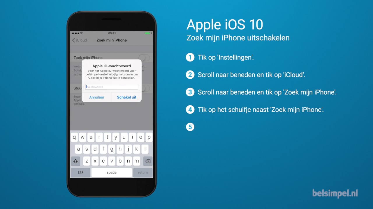 Tips Tricks Apple Iphone Zoek Mijn Iphone Uitschakelen Ios 10 Youtube