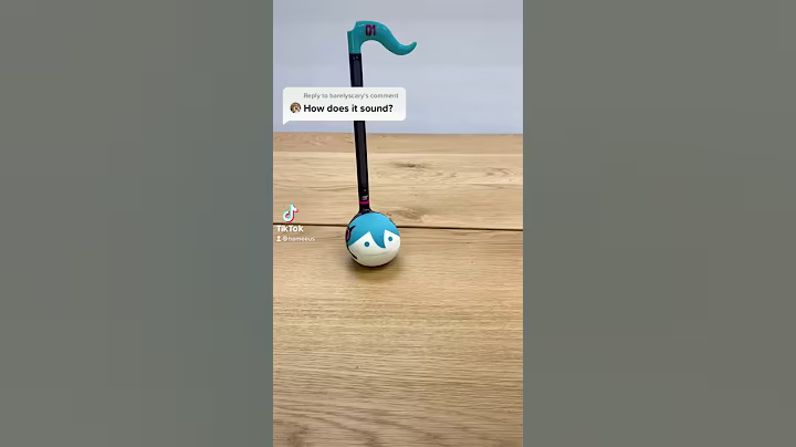 What does the Miku Otamatone sound like? #Shorts