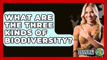 What Are The Three Kinds Of Biodiversity? - Ecosystem Essentials