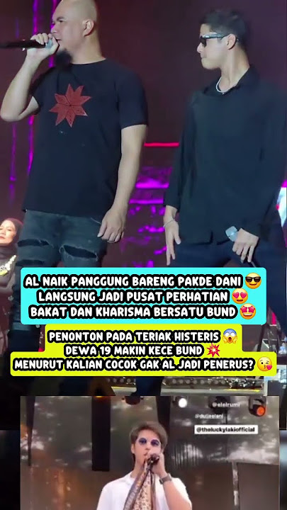 Al Ghazali Diajak Ahmad Dani Manggung Bareng Dewa 19! 😱 Panggung Langsung Pecah Bund! 🔥🎤