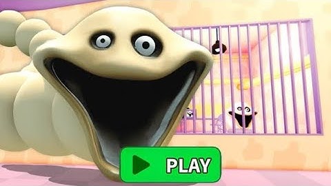 HUNGRY WORM PRISON RUN ( ROBLOX ) GAMEPLAY WALKTHROUGH NO DEATH 4k