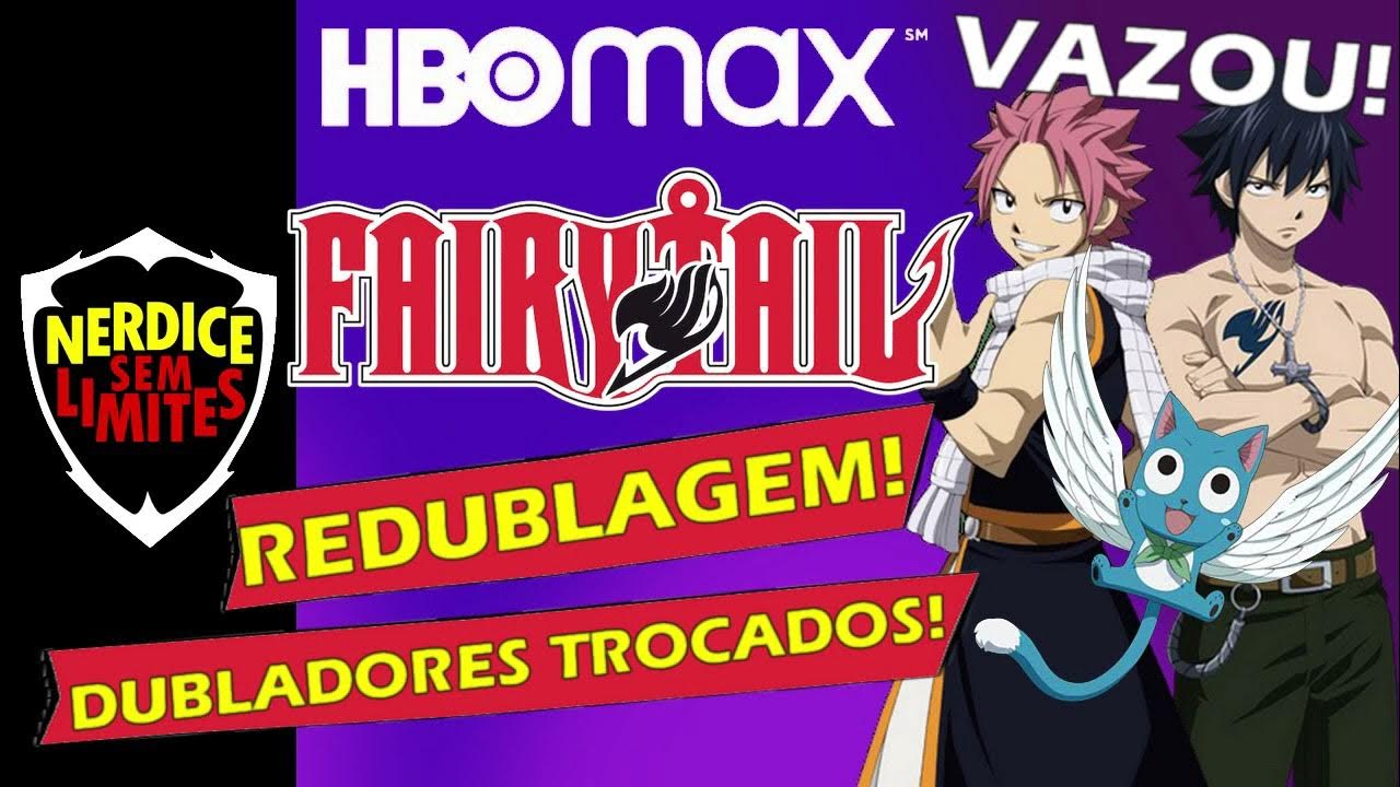 Fairy Tail  HBO Max disponibiliza nova dublagem do anime