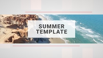 Summer Slideshow | VEGAS Pro Template