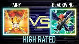 Fairy vs Blackwing | High Rated | Edison Format | Dueling Book
