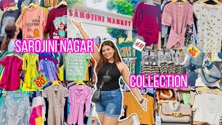 Sarojini Nagar Market Delhi | Latest September Summer Collection | BEST Shops Dresses, tops at ₹80