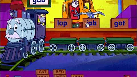 Reader Rabbit's Reading 1: Word Train Game, Level 3