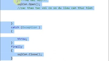 MF6   ADO Net   Ket noi co so du lieu