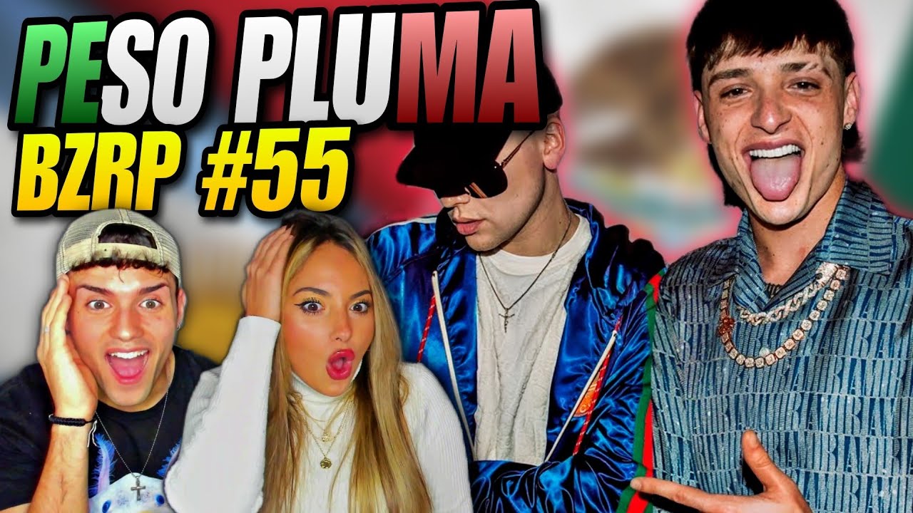 🇪🇸 ESPAÑOLES REACCIONAN a PESO PLUMA x BZRP 🇲🇽🔥 *PURO FLOW MEXICANO*