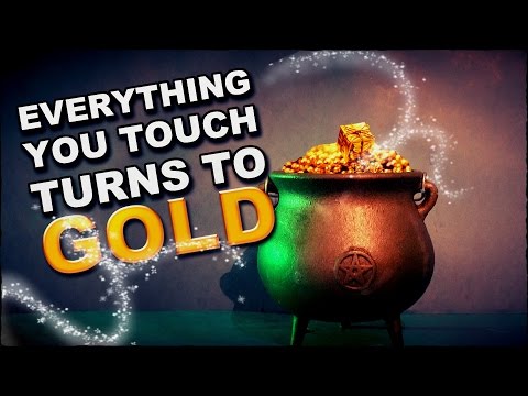 Make Everything You Touch Turn To Gold With A Potion