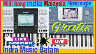 Gratis Midi Song India Malaysia Nostalgia Non Sampling untuk All Keyboard.