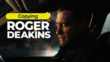 Lighting a CAR SCENE Inspired by Roger Deakins | Cinematography tutorial