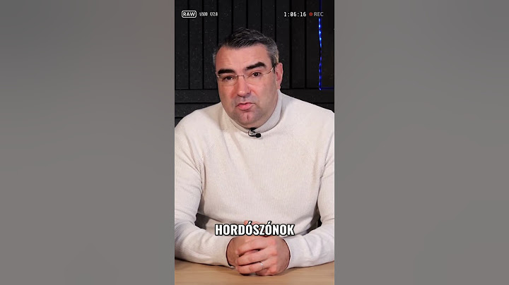 Magyar Péter úgy viselkedik, mint egy hordószónok