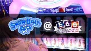 Snow Ball Toss at EAG 2020 | Sega Amusements