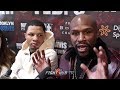 FLOYD MAYWEATHER AND TANK DAVIS SPEAK ON FIGHTING LOMACHENKO AND BIG KO WIN OVER RUIZ