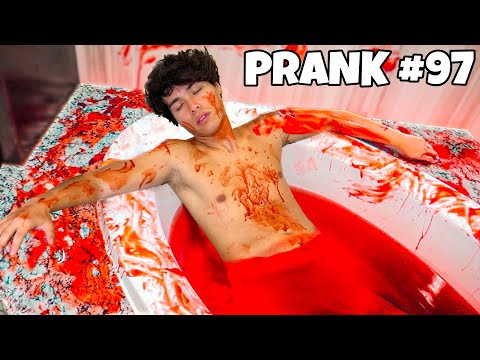 100 PRANKS IN 24 HOURS!!