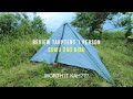 Review Tenda Ultralight Tarp Tent 1 Person Harganya Cuma 260 Ribu, Worth It Kah ???