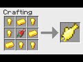 7 New GOLD FOOD Recipes In Minecraft! *OVERPOWERED*