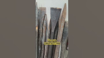 Xà beng đủ các kích thước chuẩn thép nhíp i cụ