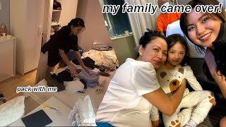 VLOG: Pack With Me + Picking up my relatives at the airport! | Aira Lingat