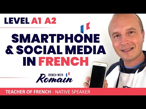 فرانسیسی میں اسمارٹ فون اور سوشل میڈیا الفاظ - سطح a1 a2