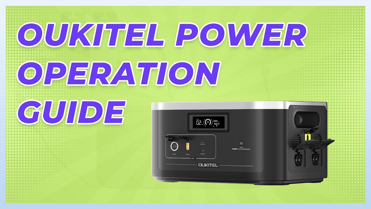 OUKITEL Introduces the BP2000 Balcony Power Plant Storage Solution