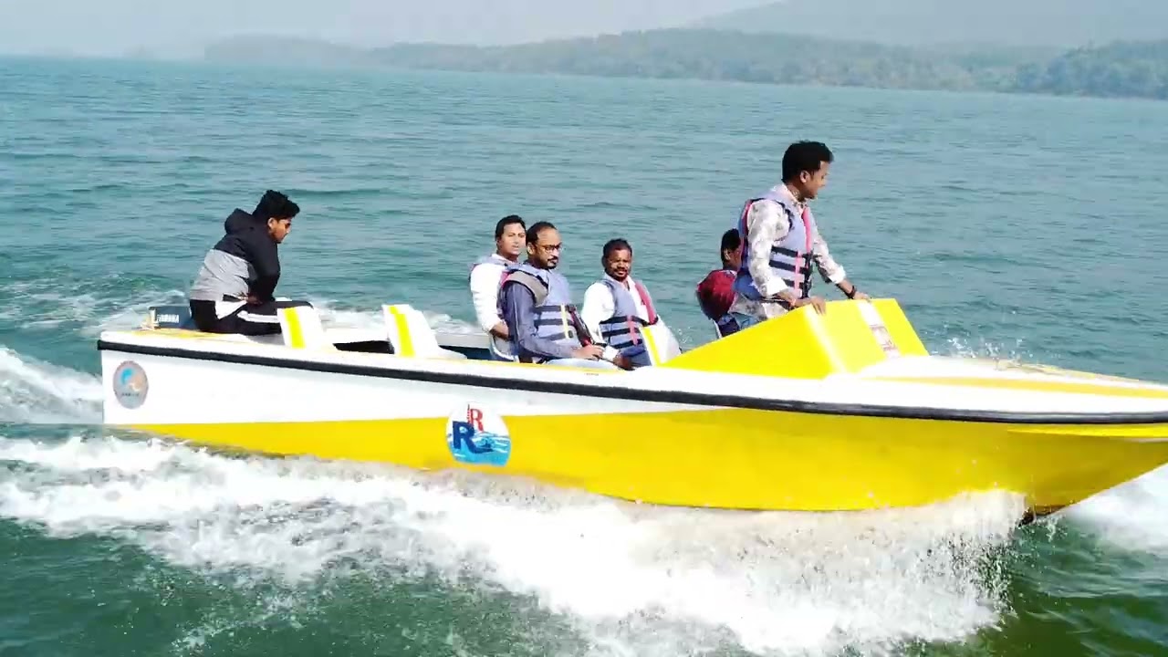 Hirakud Dam re Boating 