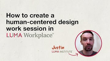 How to create a human-centered design work session in LUMA Workplace