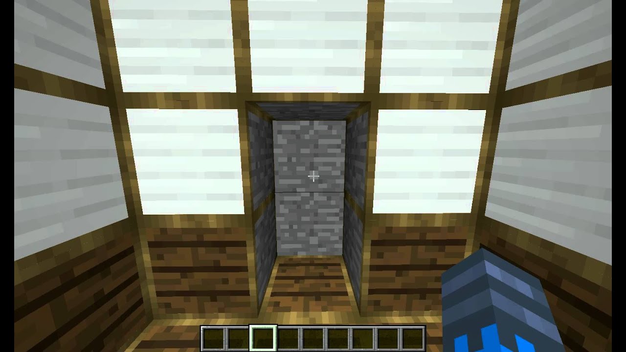 Minecraft RedPower2 Frame elevator - YouTube