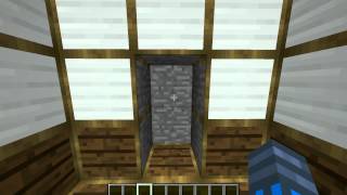 Minecraft RedPower2 Frame elevator