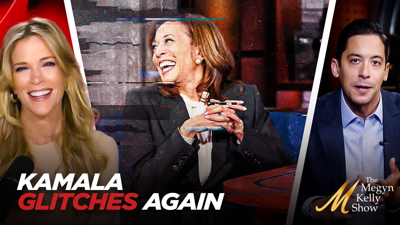 Watch Kamala Literally Glitch AGAIN on Colbert While Attempting to Answer Question, with Knowles