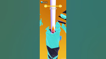 3D amazing stackball Lv 1687_1688 #shorts #viral #stackball #tiktok #games #gaming