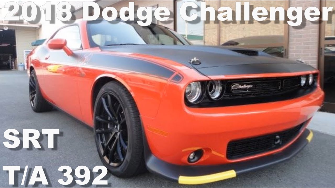 アメ車 ダッジ チャレンジャー T A 392 6400cc 485hp 18 Dodge Challenger Srt Ta 392 Youtube