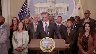 Gov. Gavin Newsom Unveils Plan to Combat Gun Violence I LIVE