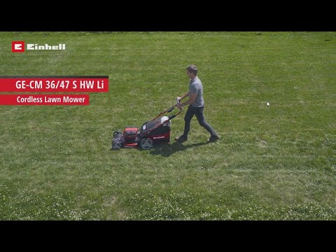 Einhell GE-CM 36/47 HW Li aku kosilica, 2x4.0Ah - video 18