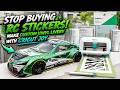 Stop Buying RC Stickers! Make Custom Vinyl Livery with Cricut Joy