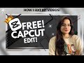 My First Long Video!🧿❤️How I Edit with CapCut #CapCutEditing #EditWithMe #CapCutTips