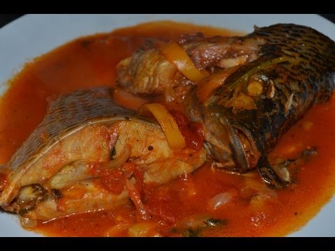 Haitian Stew Fish, Sauce De Poisson Frais
