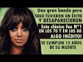 Su historia fue triste pero su canción tiene medio siglo sonando y cada día suena mejor! Grandes!