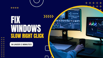 How to fix windows 8 1 and 10 right click loading problem slow right click on desktop windows 10 ᴴᴰ
