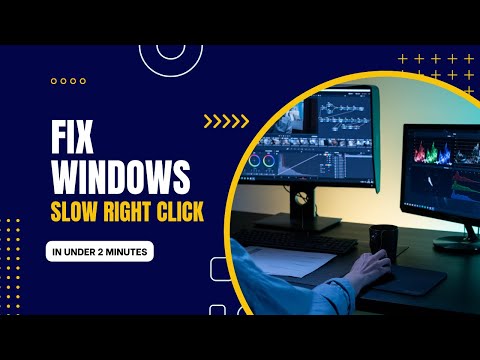 How to fix windows 8 1 and 10 right click loading problem slow right click on desktop windows 10 ᴴᴰ