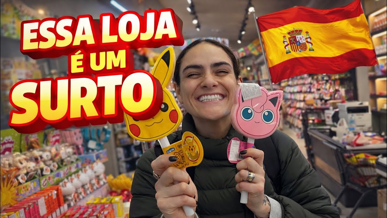 UMA LOJA DIFERENTE DE TUDO QUE EU JÁ VI EM BARCELONA 